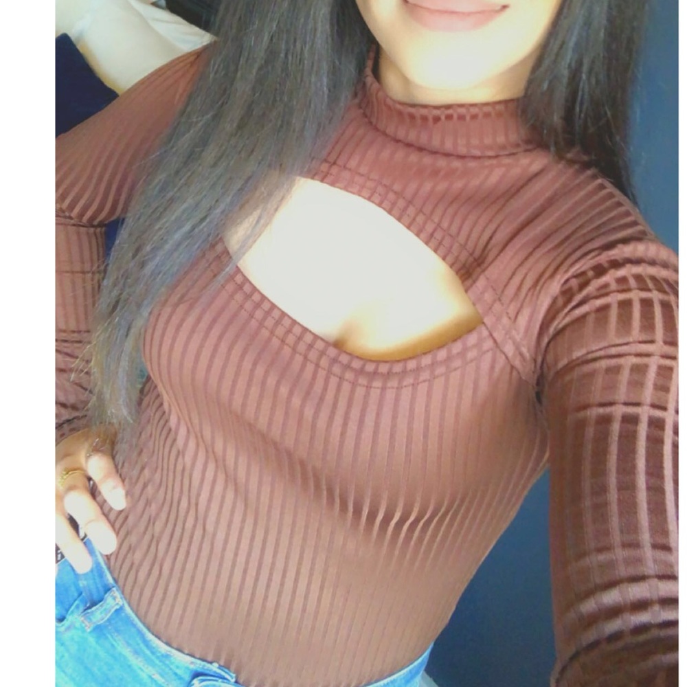 Brown Bodysuit